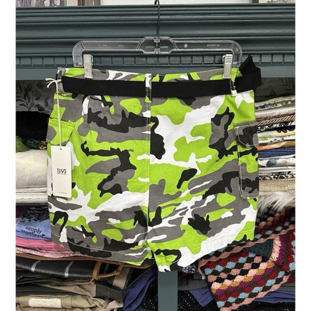 American Bazi - Cargo Shorts - Women's - Camouflage - RSS-20013 - Size: Size 1X - Picture 5 of 9